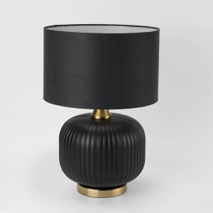 Lampa stołowa Tamiza 48 cm czarna 1xE27