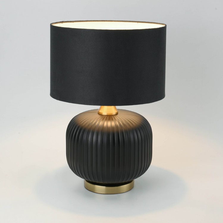 Lampa stołowa Tamiza 48 cm czarna 1xE27 - 3152