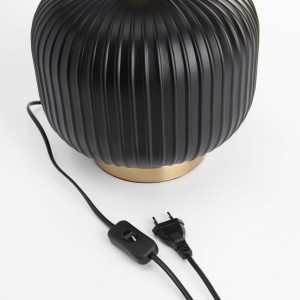 Lampa stołowa Tamiza 48 cm czarna 1xE27