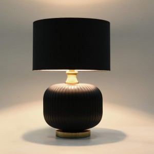 Lampa stołowa Tamiza 48 cm czarna 1xE27