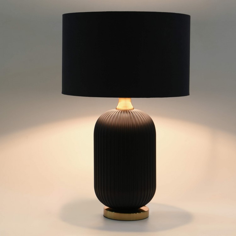 Lampa stołowa Tamiza 65 cm czarna 1xE27 - 3166