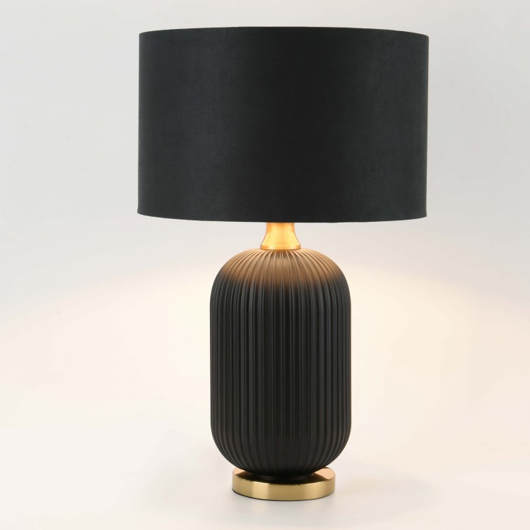 Lampa stołowa Tamiza 65 cm czarna 1xE27 - 3167