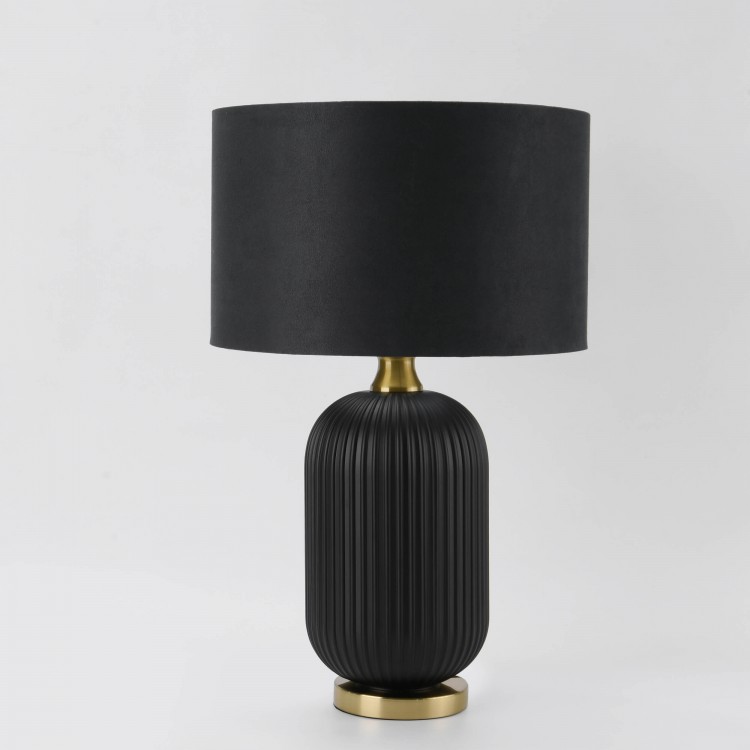 Lampa stołowa Tamiza 65 cm czarna 1xE27 - 3173