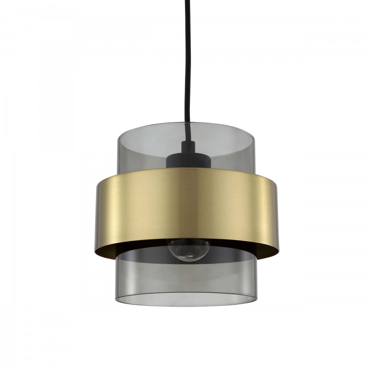 Lampa wisząca Miele dymna 1xE27 - 3180