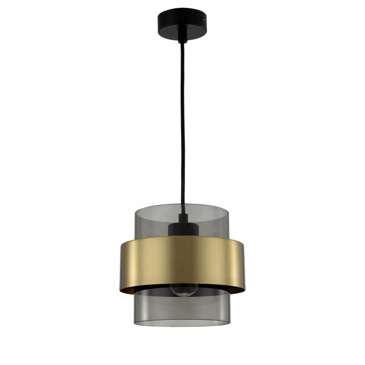 Lampa wisząca Miele dymna 1xE27 - 3181