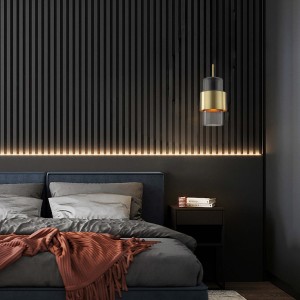 Lampa wisząca Miele dymna 1xE27