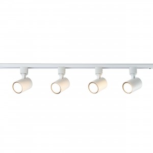 Zestaw oświetlenia szynowego Snow SET 1F biały 4xGU10