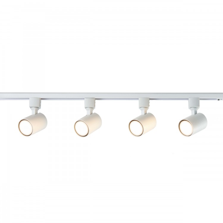 Zestaw oświetlenia szynowego Snow SET 1F biały 4xGU10 - 3252