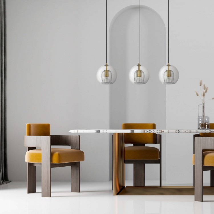 Lampa wisząca Arette złota 3xE27 - 3277