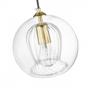 Lampa wisząca Arette złota 3xE27