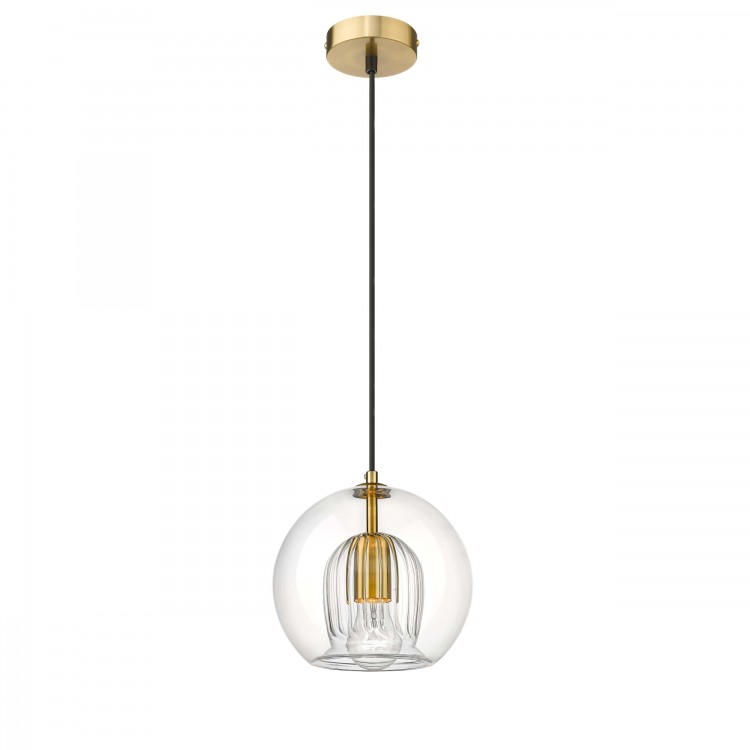 Lampa wisząca Arette złota 1xE27 - 3287