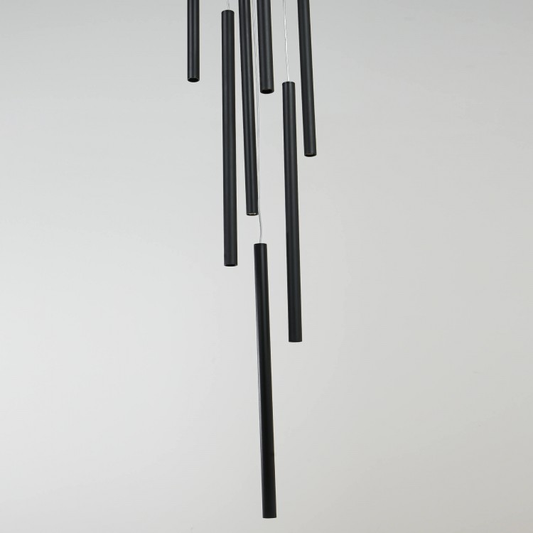 Lampa wisząca Lungo 7 czarna 7xG9 - 3314