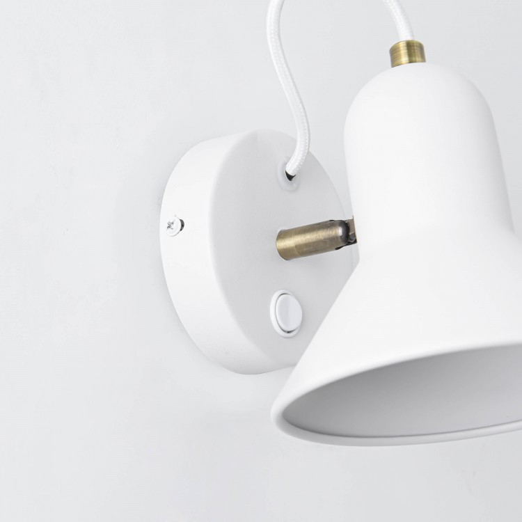 Kinkiet Astama biały 1xE27 - 3323