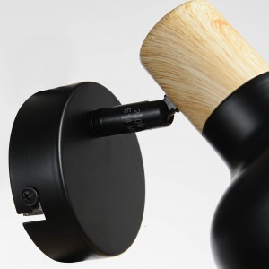 Kinkiet Arezzo czarny 1xE14