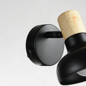 Kinkiet Arezzo czarny 1xE14