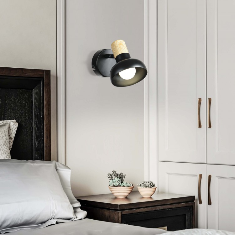 Kinkiet Arezzo czarny 1xE14 - 3355