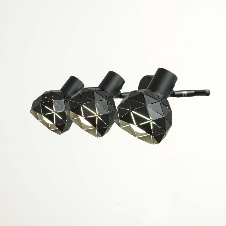 Spot Reus czarny 3xE14 - 3392