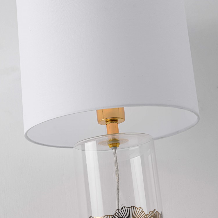 Lampa stołowa Sunflower biała 1xE27 - 3421