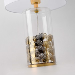 Lampa stołowa Sunflower biała 1xE27