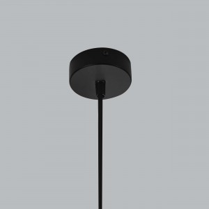 Lampa wisząca Savona czarna 1xE27