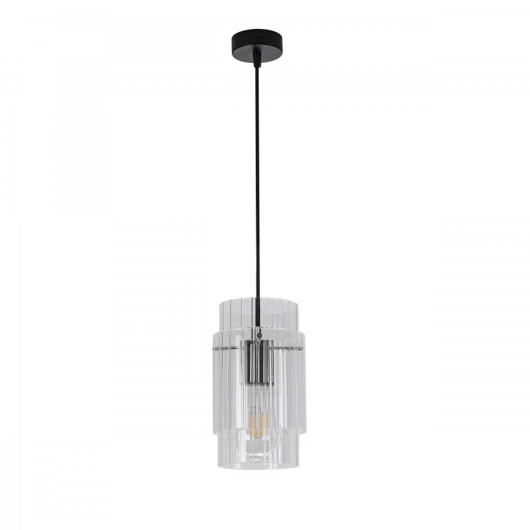 Lampa wisząca Savona czarna 1xE27 - 3427