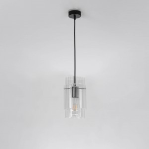 Lampa wisząca Savona czarna 1xE27