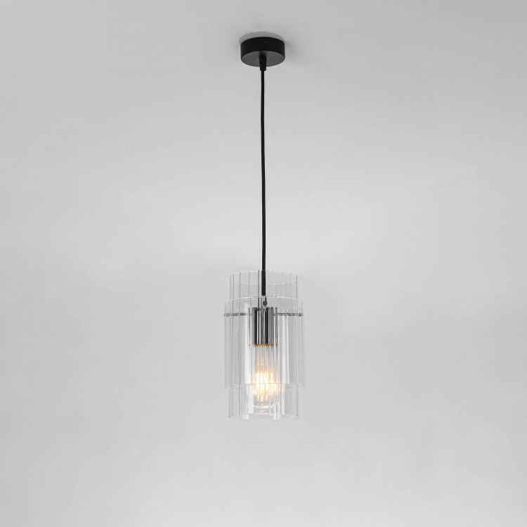 Lampa wisząca Savona czarna 1xE27 - 3432