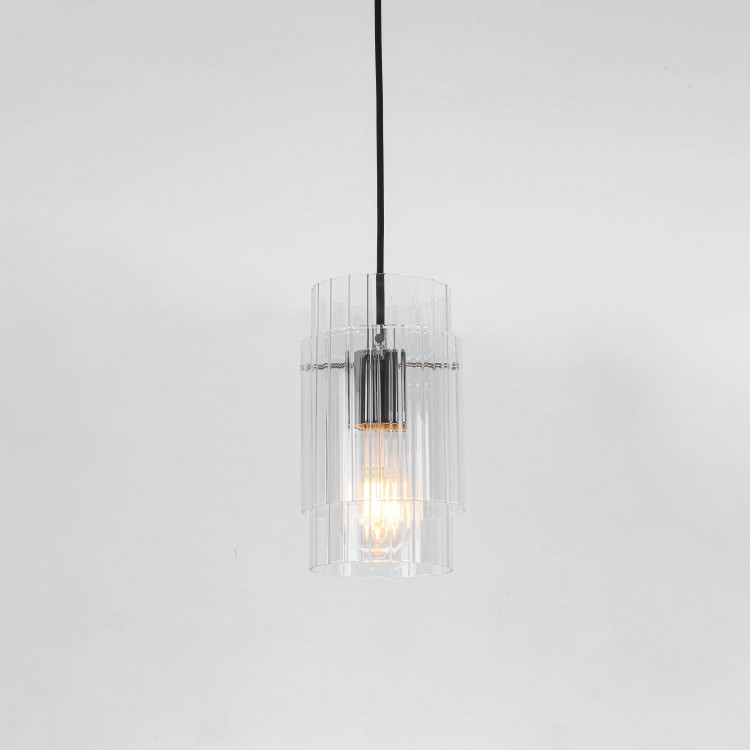 Lampa wisząca Savona czarna 1xE27 - 3434