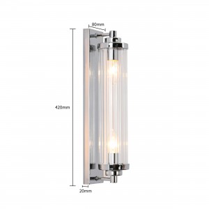 Kinkiet Lorenzo chrom 2xE14