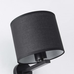 Kinkiet Cecina czarny 1xE27