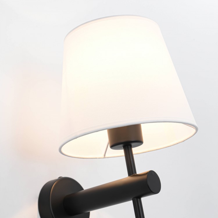 Kinkiet Tivoli czarny 1xE27 - 3489