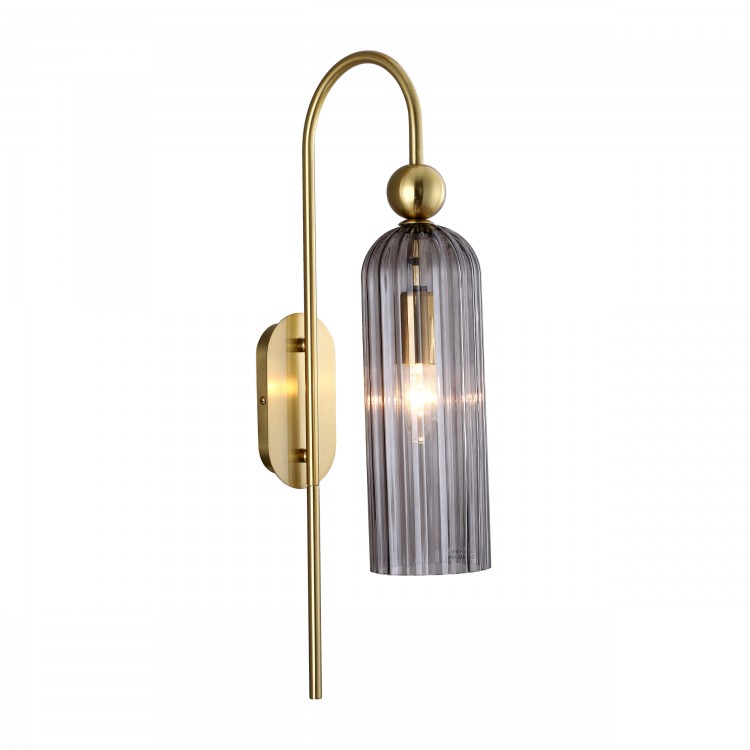 Kinkiet Piega 1 smoked 1xE14 - 3525