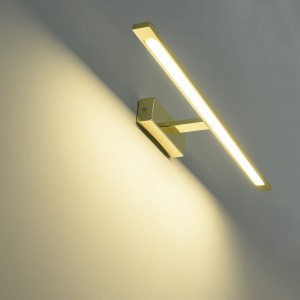 Kinkiet Isla złoty 62cm IP44 LED 4000K