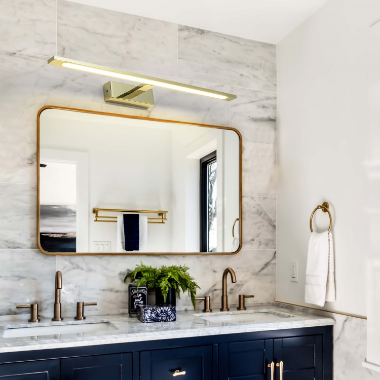 Kinkiet Isla złoty 62cm IP44 LED 4000K - 3644