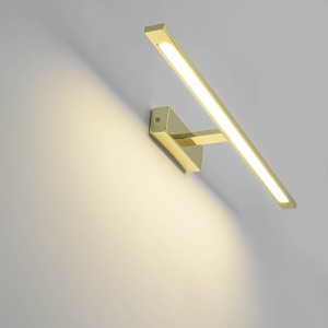 Kinkiet Isla złoty 62cm IP44 LED 4000K