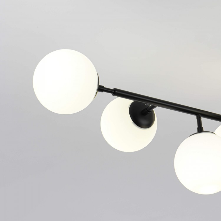 Lampa wisząca Dorado czarna 8xE14 - 3753