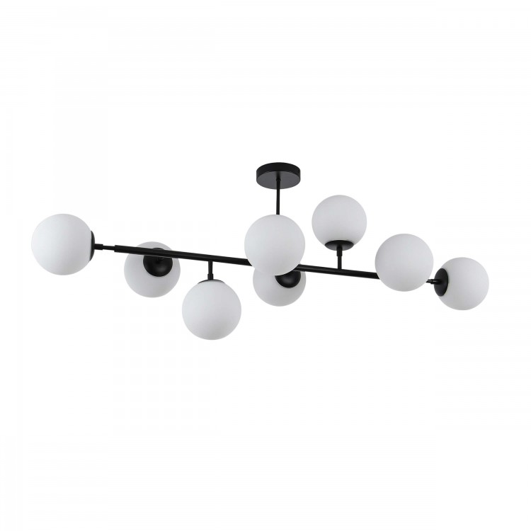 Lampa wisząca Dorado czarna 8xE14 - 3758
