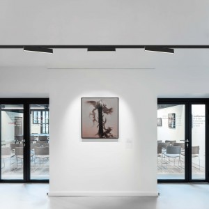 Reflektor do szynoprzewodów Moon 1F czarny LED 4000K