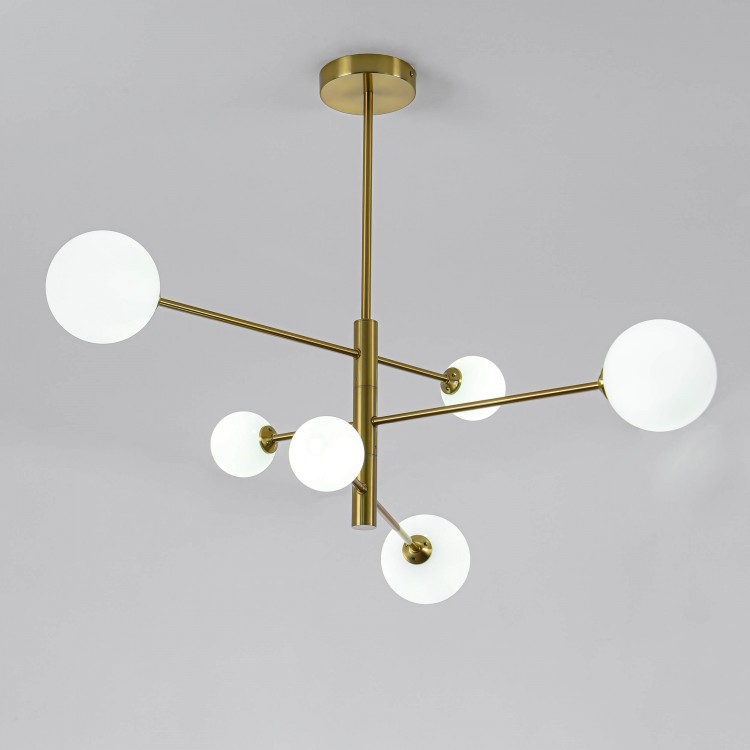Lampa wisząca Dorado złota 6xG9 - 3836