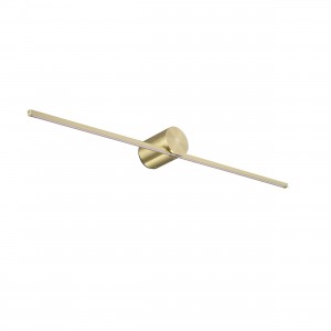 Kinkiet Modern Slim 60 cm złoty LED 3000K