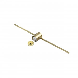 Kinkiet Modern Slim 60 cm złoty LED 3000K