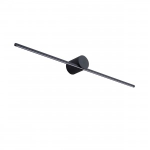 Kinkiet Modern Slim 60 cm czarny LED 3000K