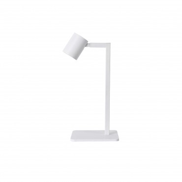 Lampa biurkowa Snow 1xGU10 biała LP-731/1T WH