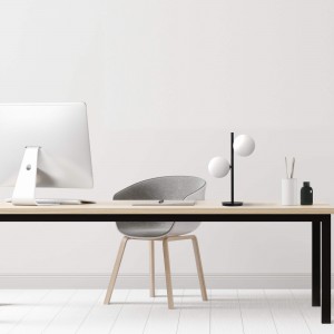 Lampa stołowa Dorado czarna 2xG9