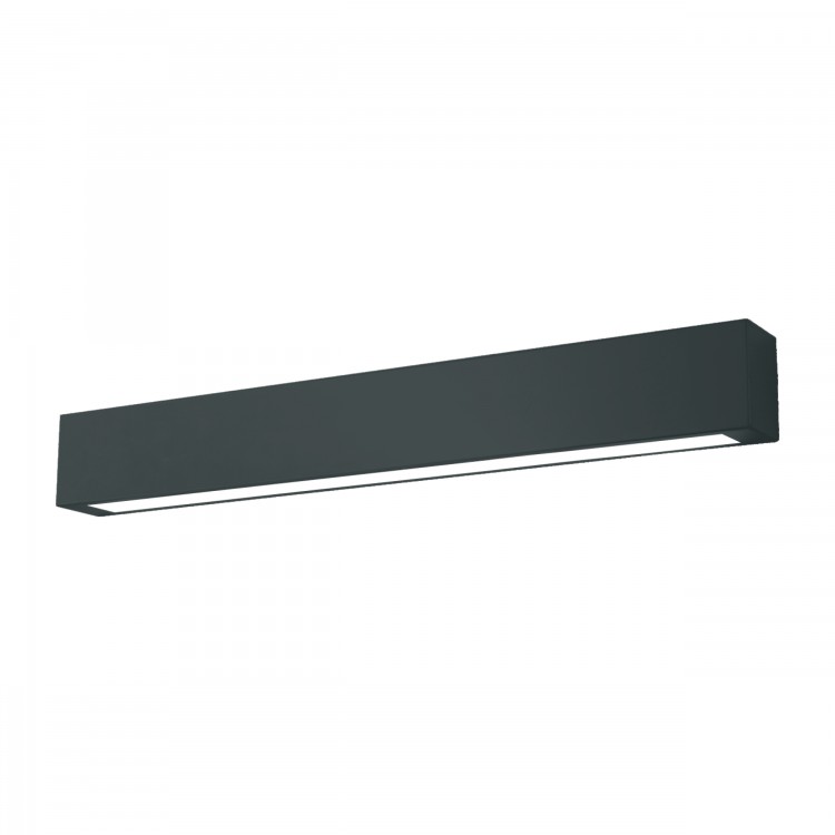 Kinkiet Ibros 63 cm czarny IP44 LED 4000K - 4035
