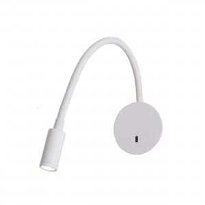 Kinkiet na elastycznym wysięgniku Senise biały LED 3000K