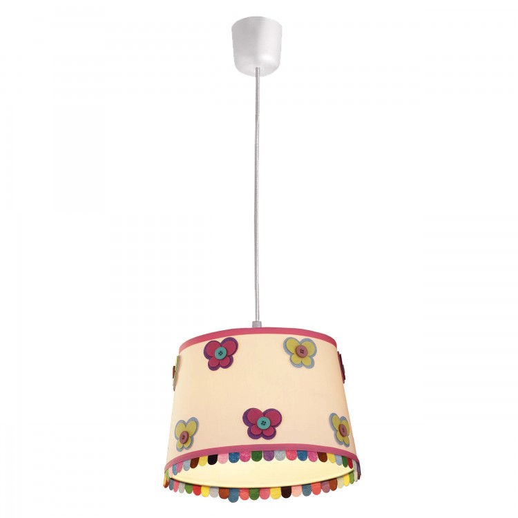 Lampa wisząca Butterfly wielokolorowa 1xE27 - 4368