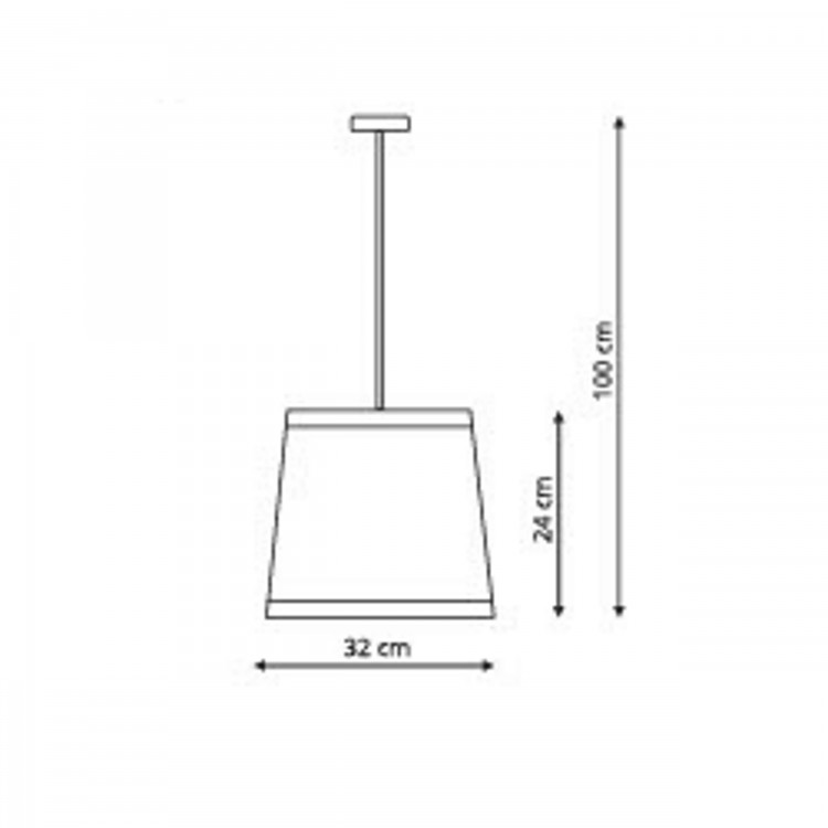 Lampa wisząca Butterfly wielokolorowa 1xE27 - 4369