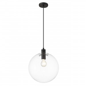 Lampa wisząca Puerto czarna 1xE27