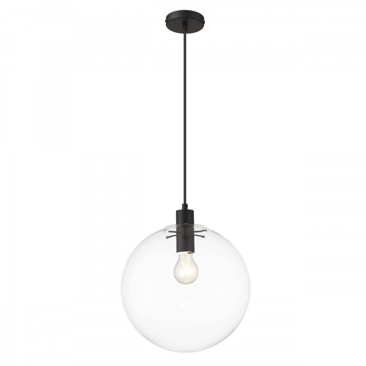 Lampa wisząca Puerto czarna 1xE27 - 4488